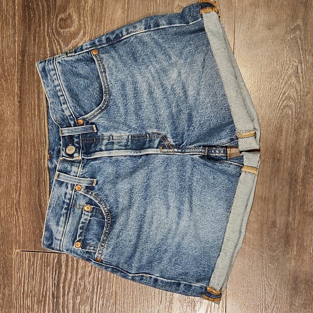 Levi's Blue Jean Shorts
